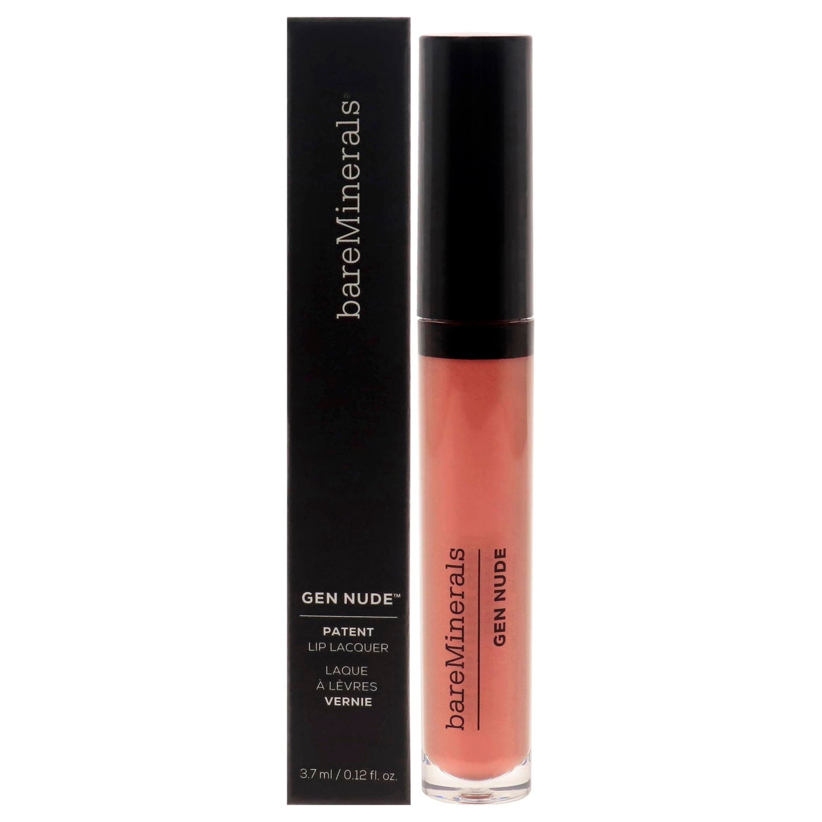 BareMinerals, Gen Nude Patent, Flytande läppstift, Älskling, 3.7 ml