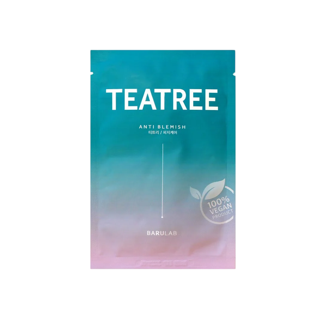 Barulab, Teatree, Mot blemmor, Ansiktsmask, För ansiktet, 23 g