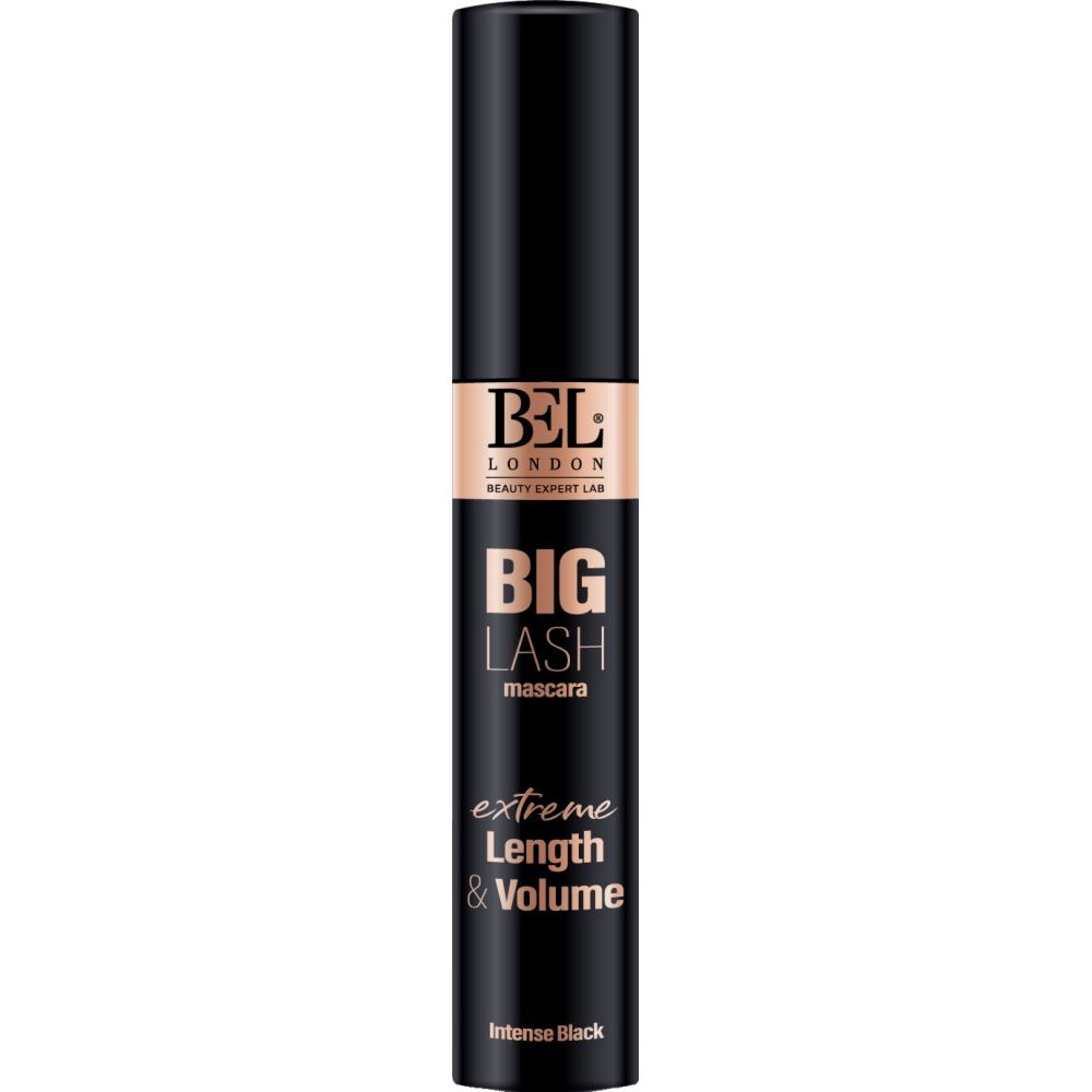 Bel London, Big Lash, Volymgivande & förlängande, Mascara, Intensivt svart, 13.5 ml