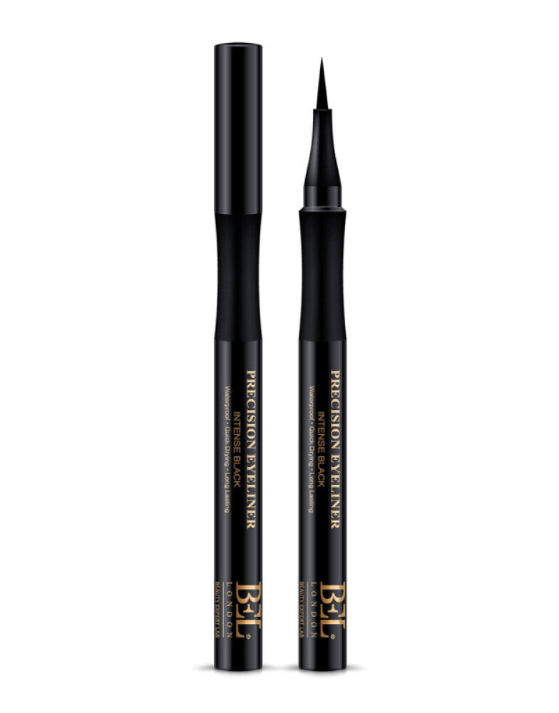 Bel London, Precision, Vattentät, Färg, Långvarig, Gelögonpenna, Intensivt svart, 1.2 ml