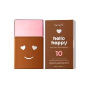 Benefit, Hello Happy Soft Blur, Matt finish, Flytande foundation, 10, Djup värme, SPF 15, 30 ml