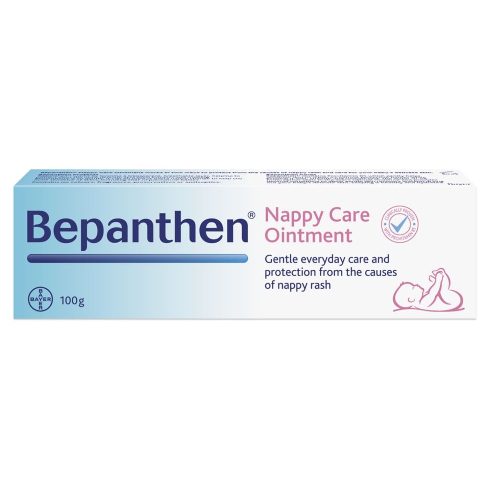 Bayer, Bepanthen, Mot irritation, Grädde, Blöjområde, 100 ml