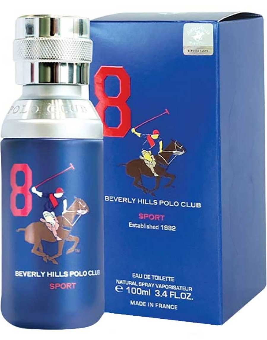 Beverly Hills Polo Club, 1982 - Sport 8, Eau de Toilette, För män, 100 ml