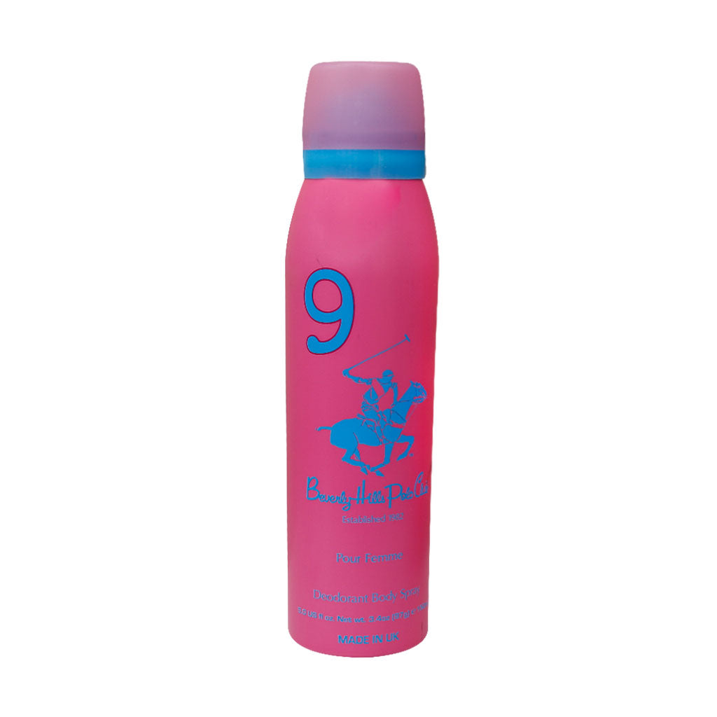 Beverly Hills Polo Club, 1982 - Sport 9, Fräschhet, Kroppsspray, 150 ml