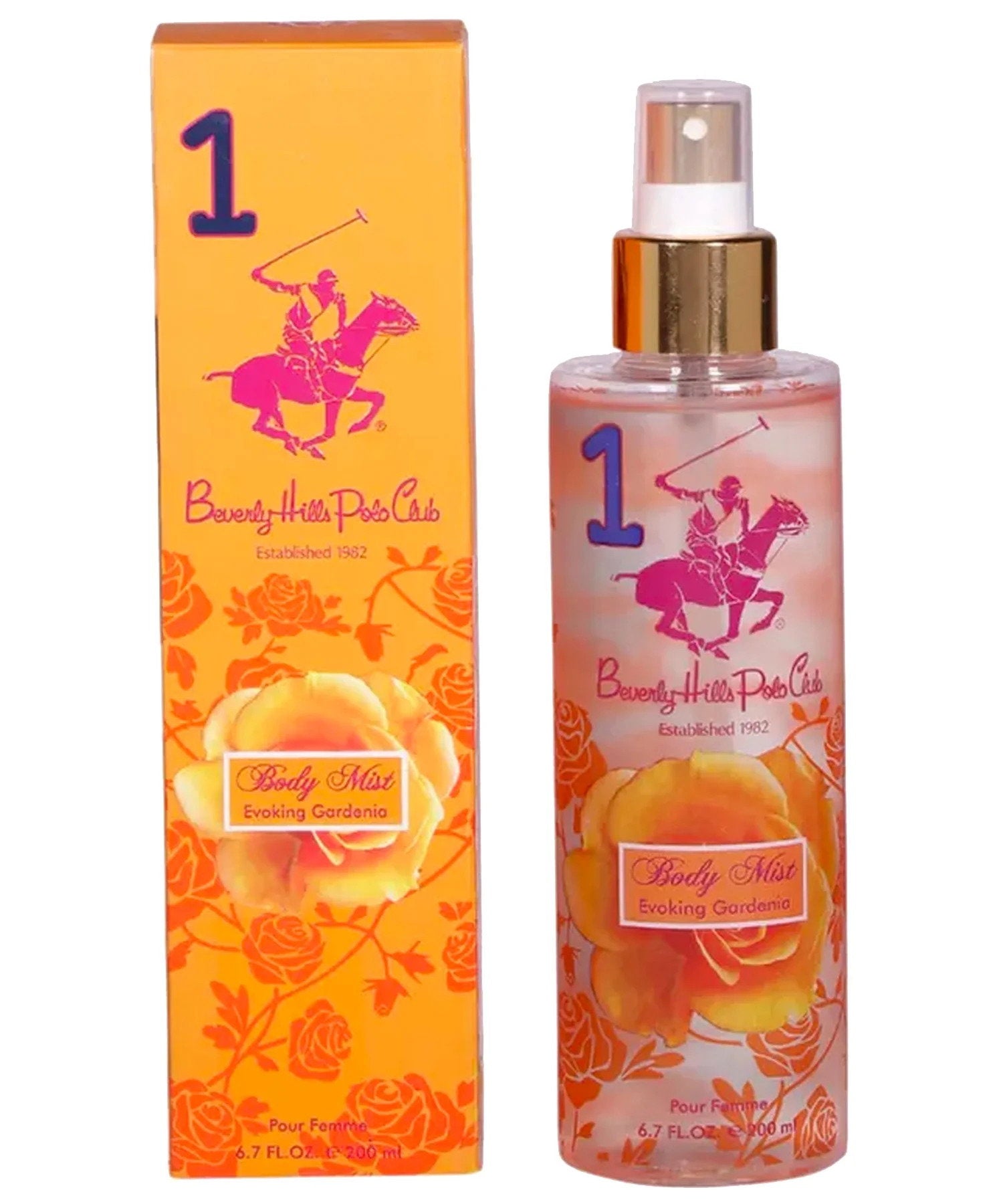 Beverly Hills Polo Club, Evoking Gardenia, Kroppsspray, 200 ml