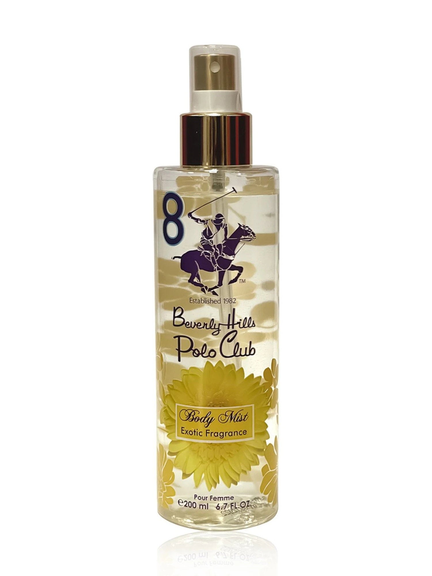 Beverly Hills Polo Club, No.8 Exotic Fragrance, Kroppsspray, 200 ml