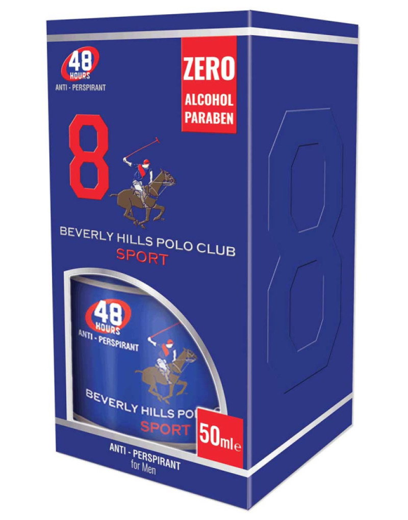 Beverly Hills Polo Club, Sport, Deodorant roll-on, För män, 50 ml