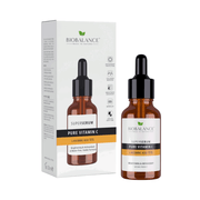 Bio Balance, Pure Vitamin C, Brightening & Anti-Aging, Dag & Natt, Serum, För ansikte & hals, 30 ml