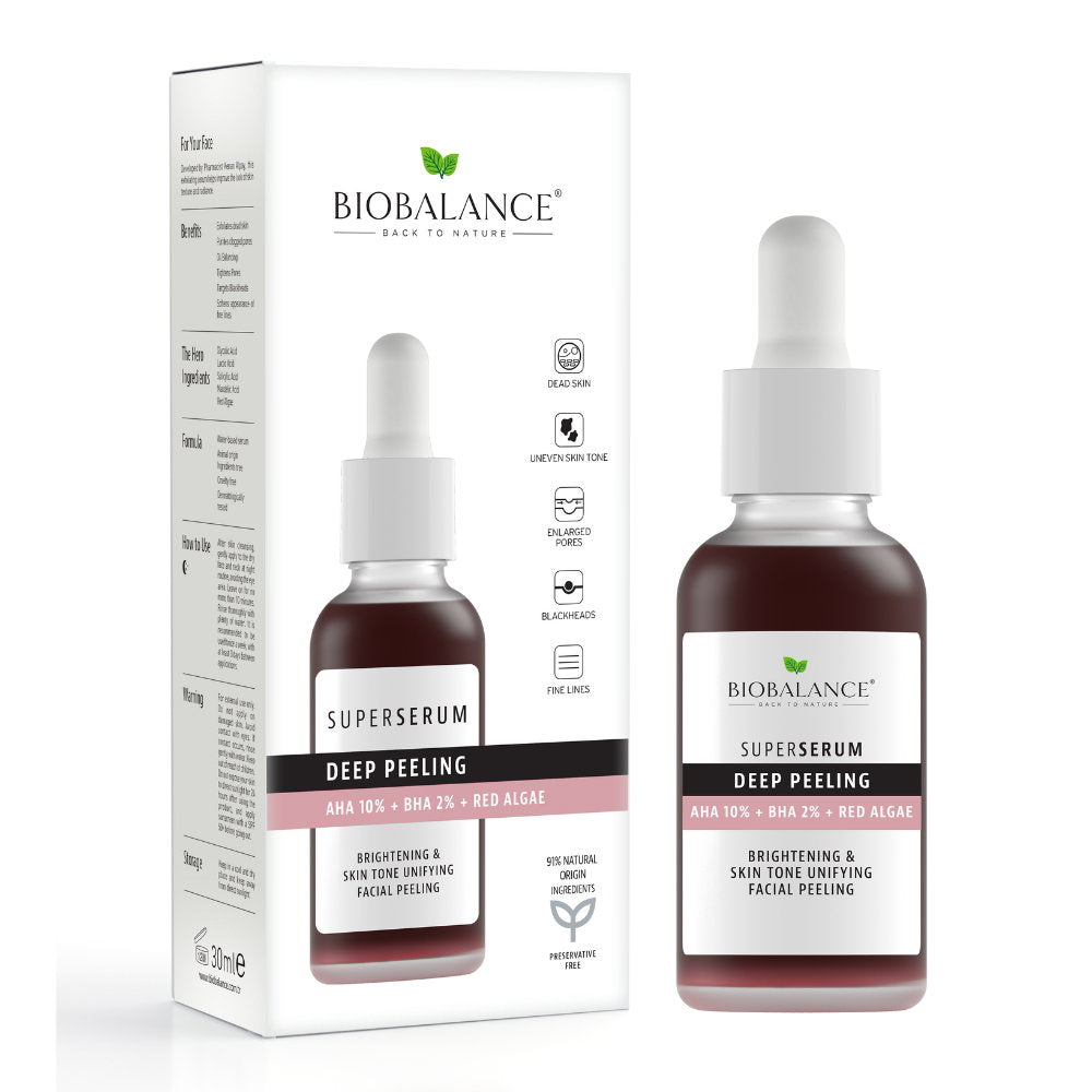 Bio Balance, Deep Peeling, Exfolierande serum, 30 ml