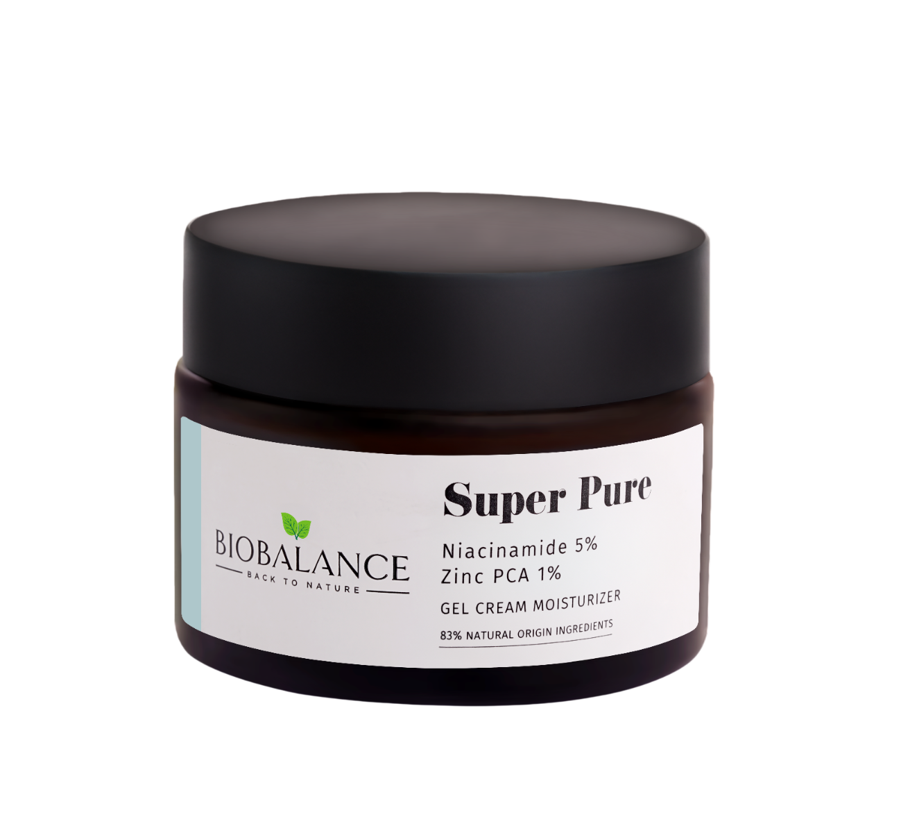 Bio Balance, Super Pure, Fuktgivande, Dagligen, Gelkräm, För ansiktet, 50 ml
