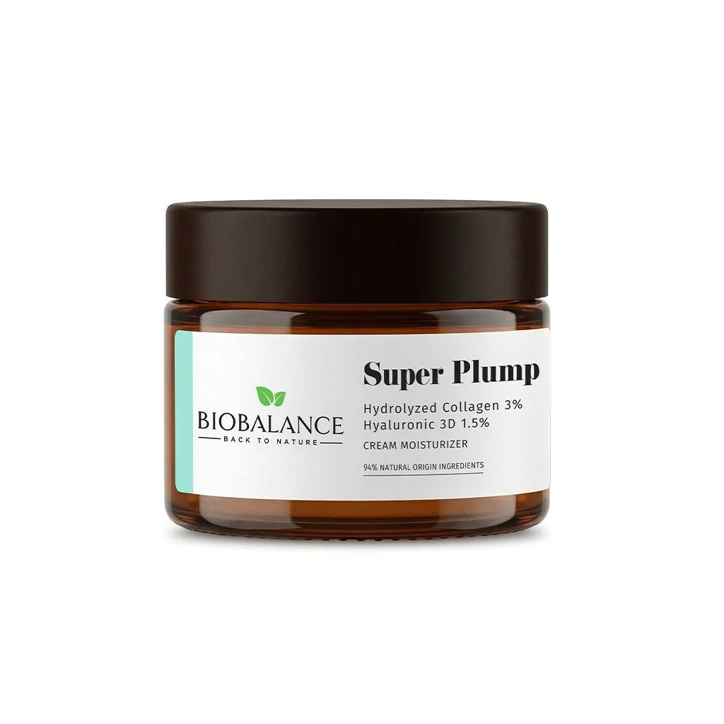 Bio Balance, Super Plump, Hydrating & Plumping, Dag & Natt, Grädde, Ansikte, 50 ml