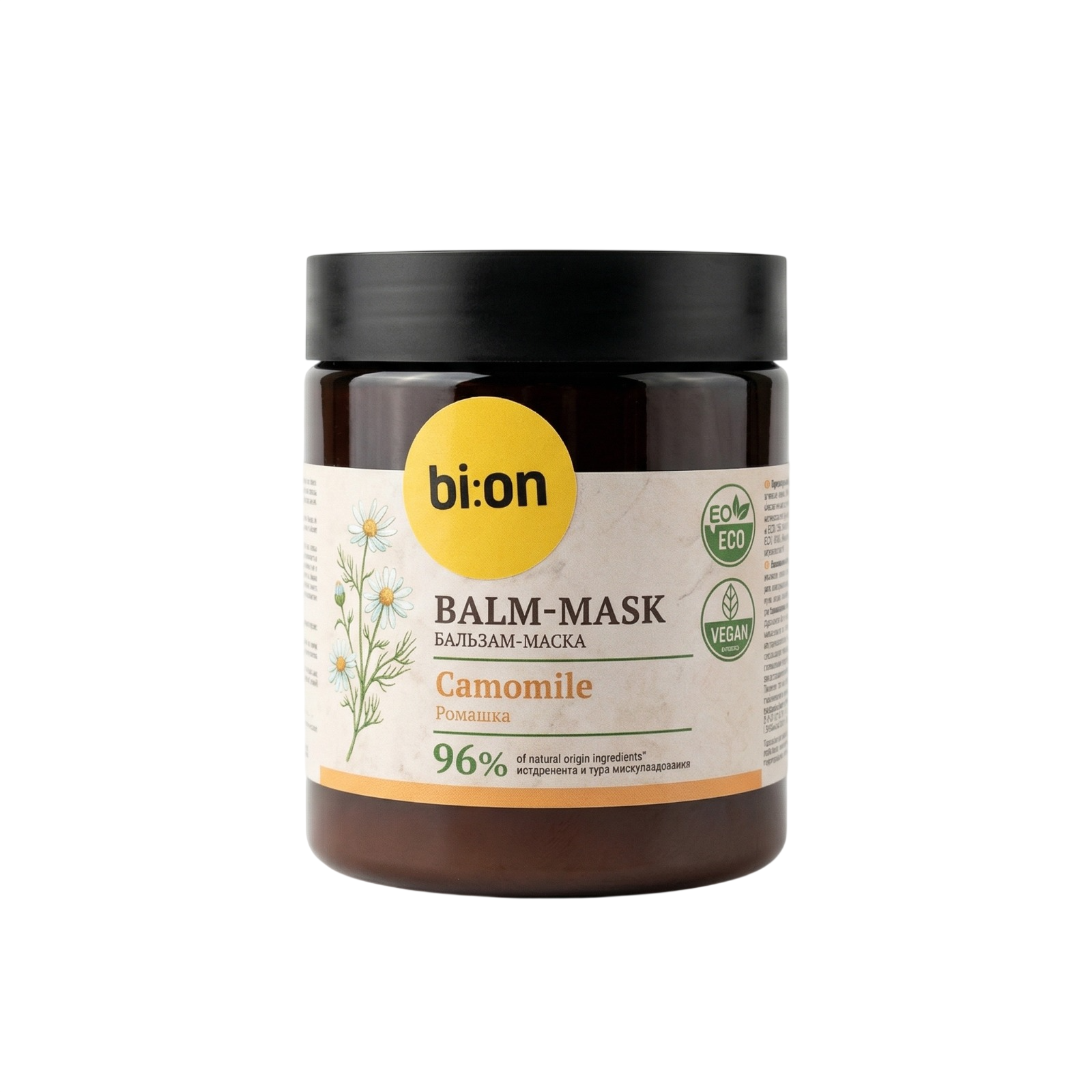 Bio Naturell, Bio Naturell, Kamomill, Hårbehandlingskräm mask, Mjukgöring, 480 g