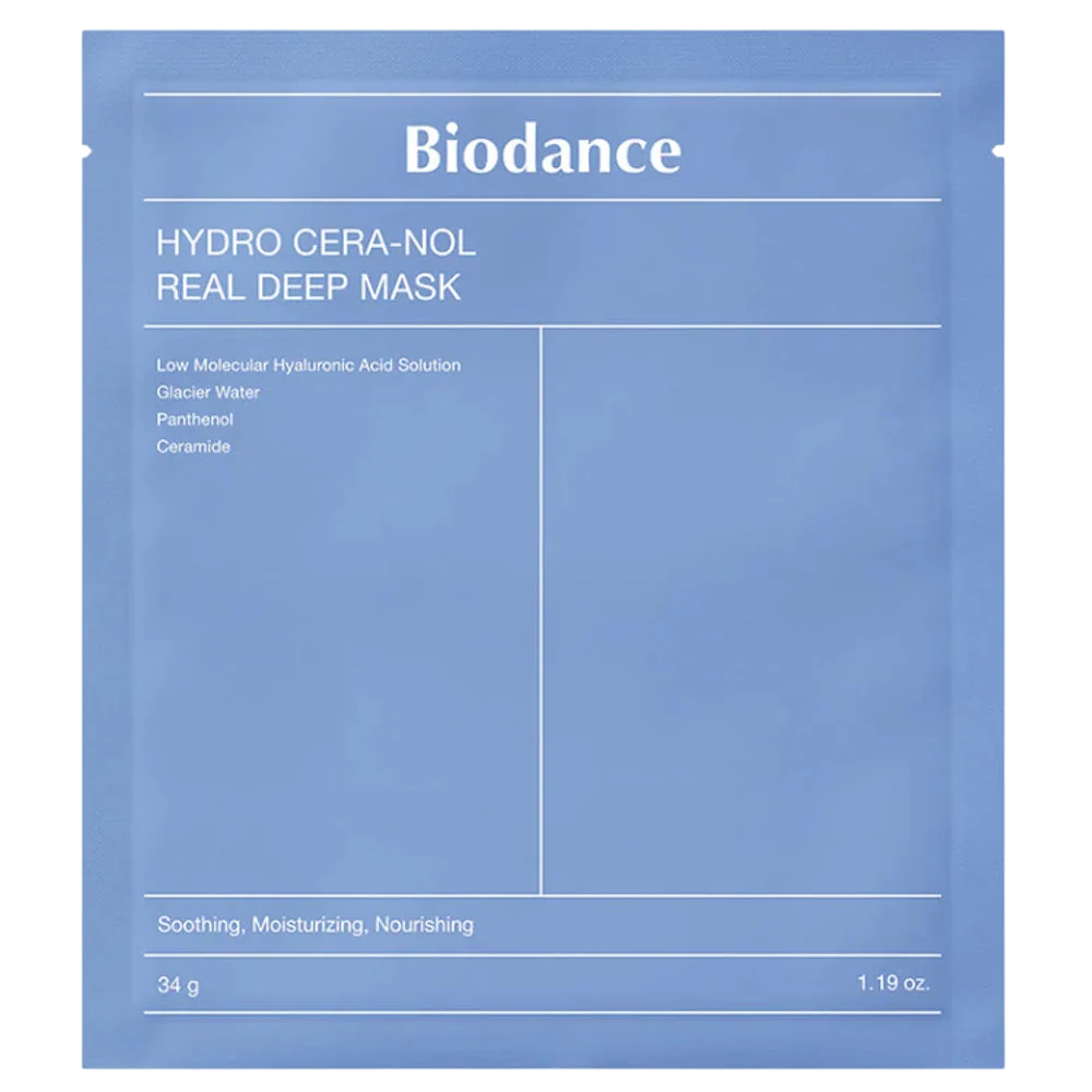 Biodance, Hydro Cera-nol, Soothing & Moisturising, Ansiktsmask, För ansiktet, 34 g