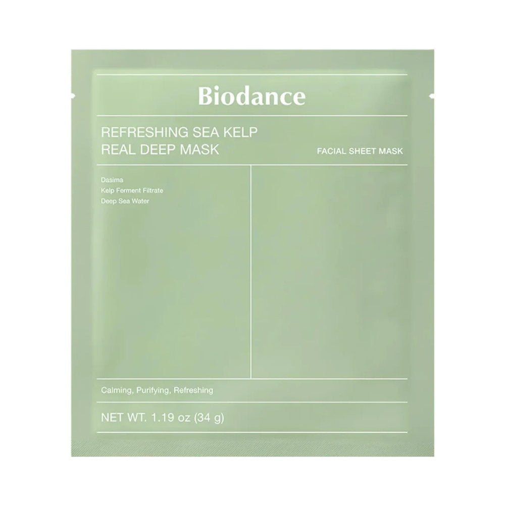 Biodance, Refreshing Sea Kelp, Renande, Ansiktsmask, För ansiktet, 34 g