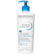 Bioderma, Atoderm Creme Ultra, Ultra-närande/Fuktgivande, Kroppskräm, Dag & Natt, 500 ml
