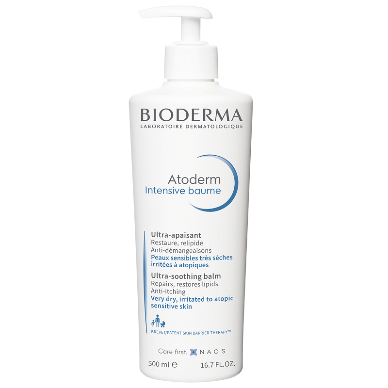 Bioderma, Atoderm Intensive, Ultra-lugnande, Kroppsbalsam, 500 ml