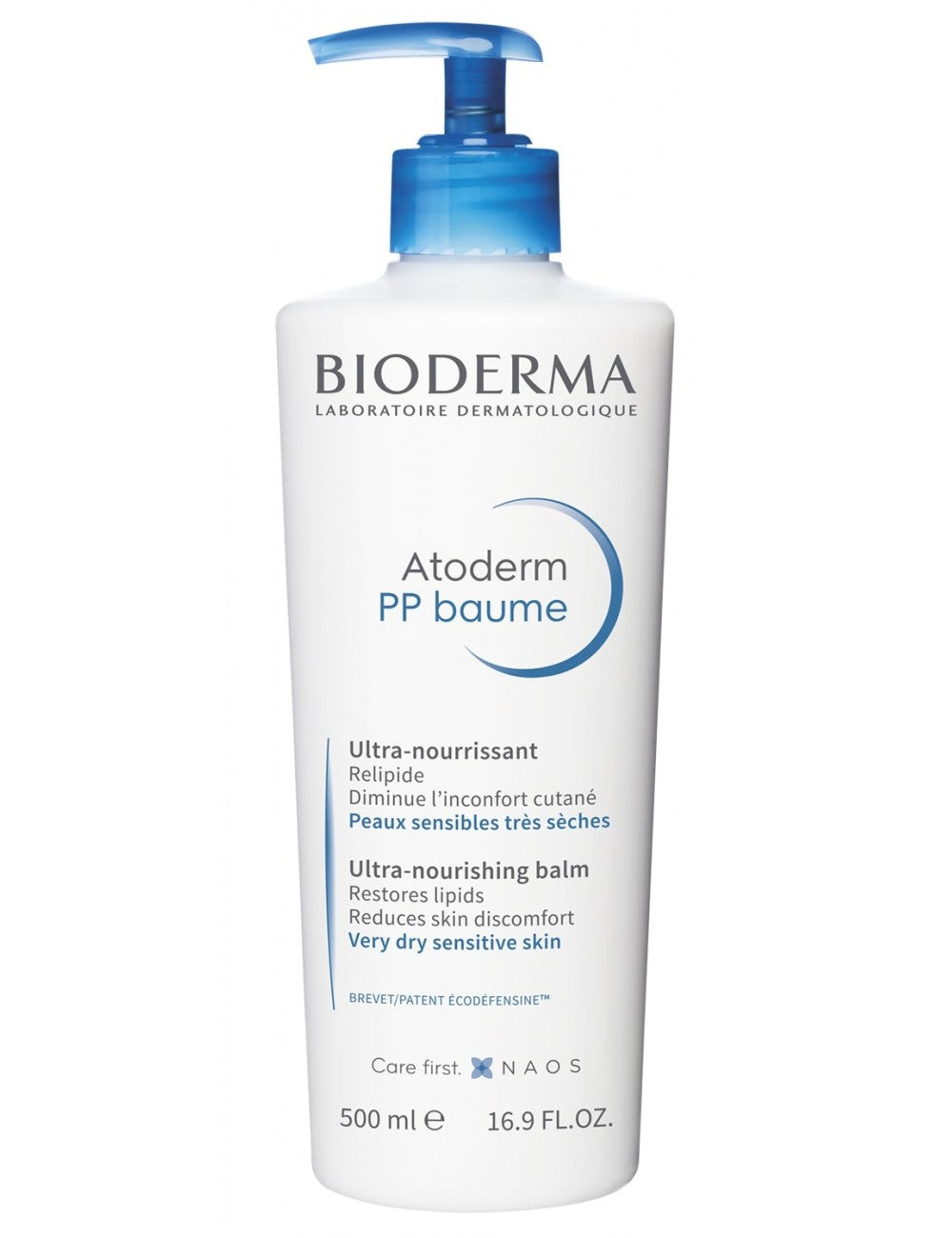 Bioderma, Atoderm PP, Ultra-närande, Balsam, För ansikte & kropp, 500 ml