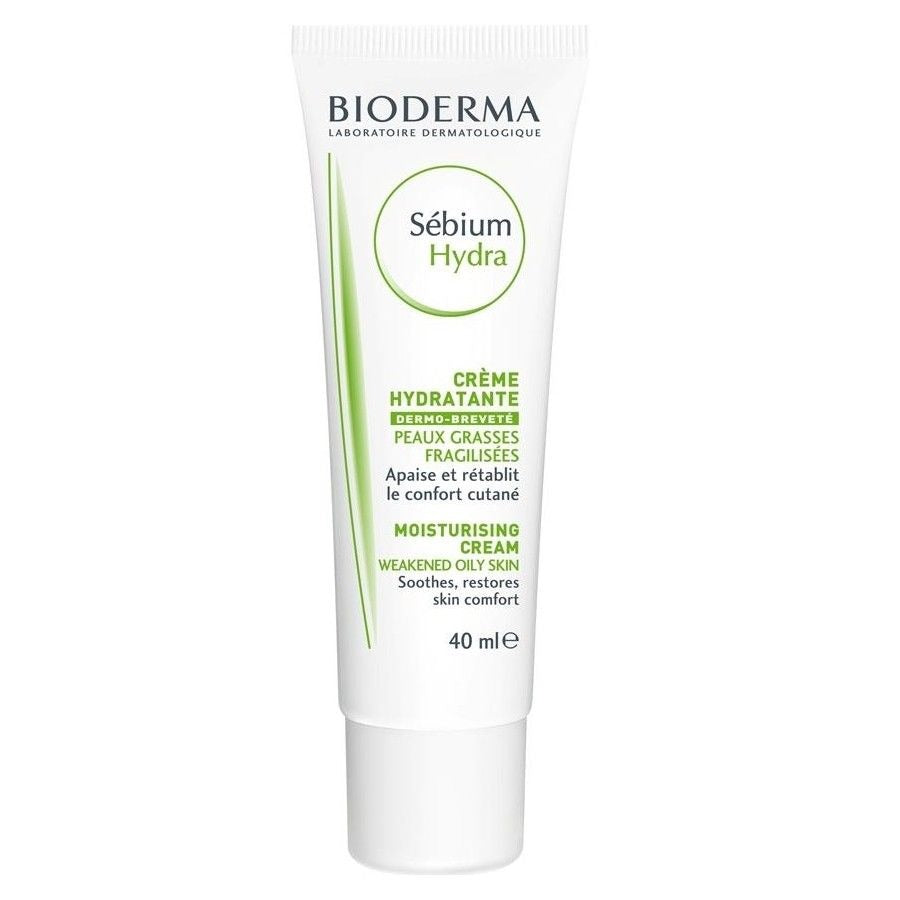 Bioderma, Sebium Hydra, Ultra-närande/Fuktgivande, Dag & Natt, Grädde, För ansiktet, 40 ml