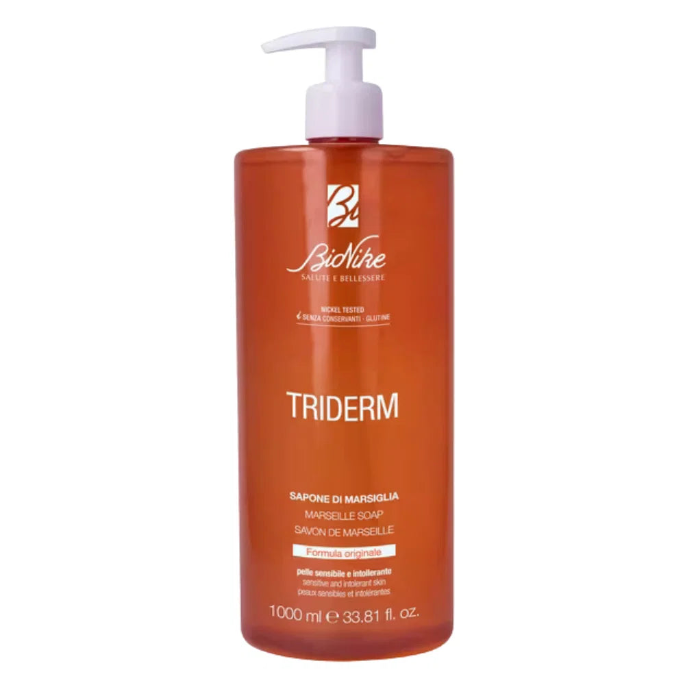 BioNike, Triderm Marseille Soap, Cleansing & Softening, Flytande tvål, 1000 ml