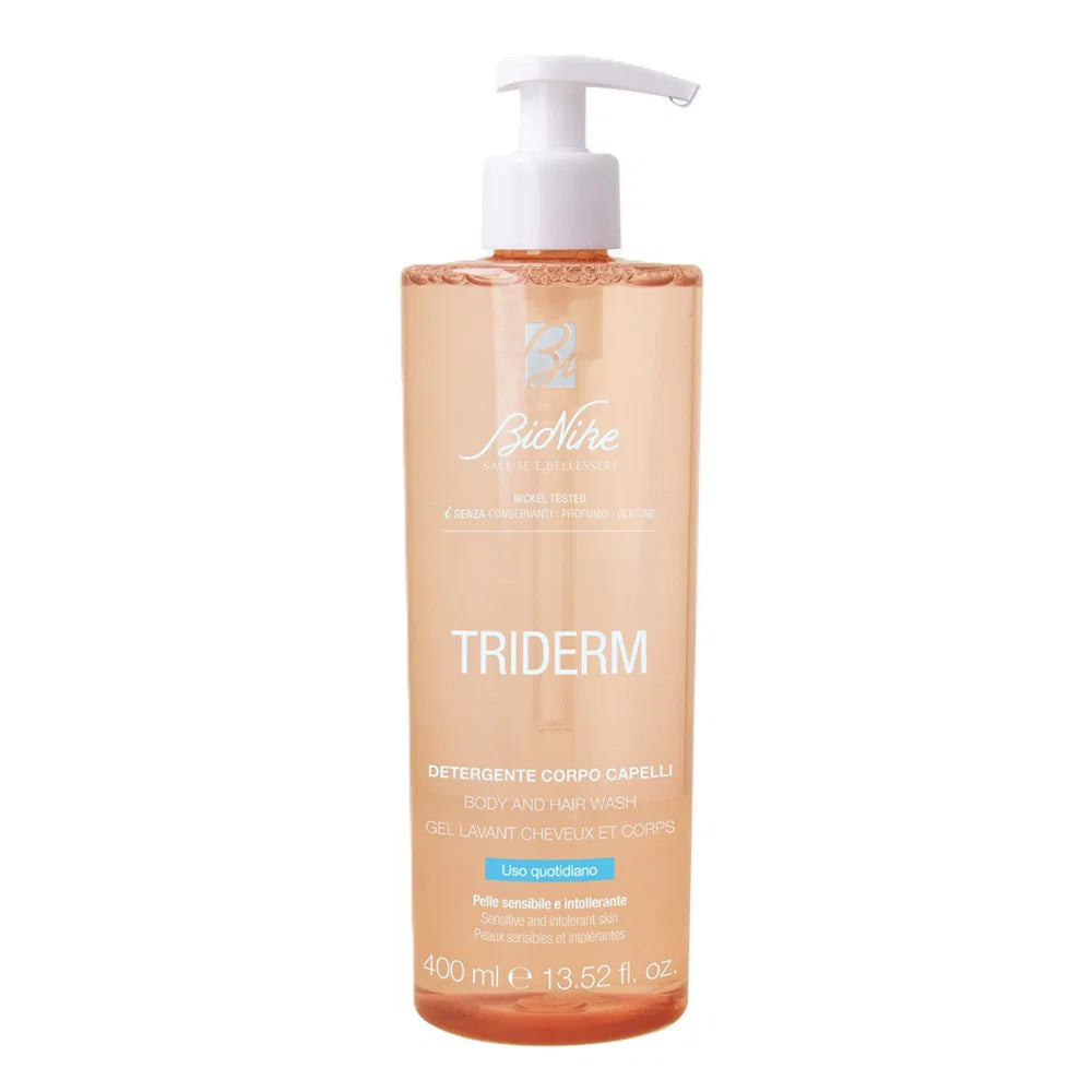 BioNike, Triderm, Cleansing & Refreshing, Duschkräm, For Body & For Hair, 400 ml