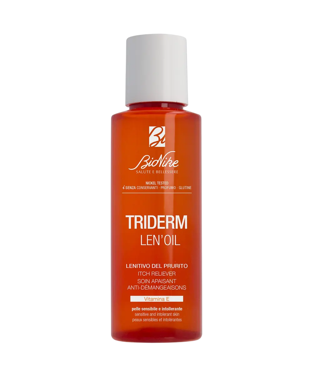 BioNike, Triderm Len'Oil, Mot klåda, Kroppsolja, 100 ml