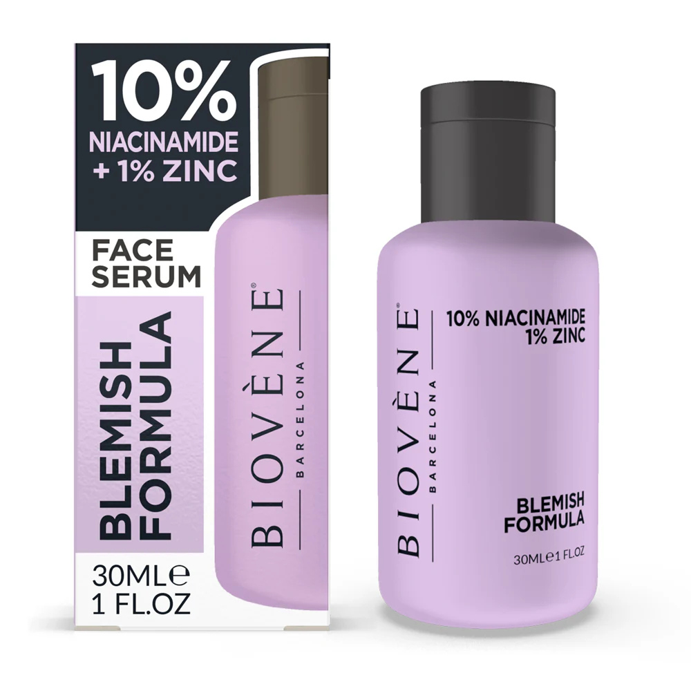 Biovene, Blemish Formula, 10% Niacinamide, Åtdragning av porer, Serum, För ansiktet, 30 ml