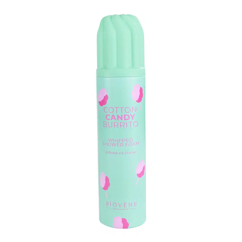 Biovene, Cotton Candy Burrito, Återfuktande, Duschmousse, 250 ml