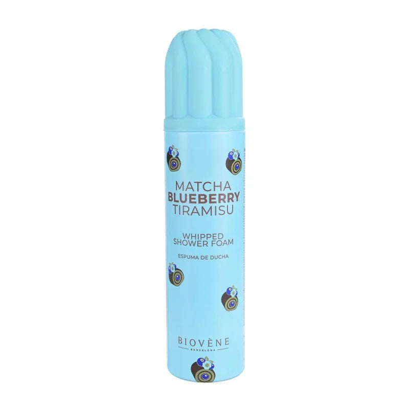 Biovene, Matcha Blueberry Tiramisu, Återfuktande, Duschmousse, 250 ml
