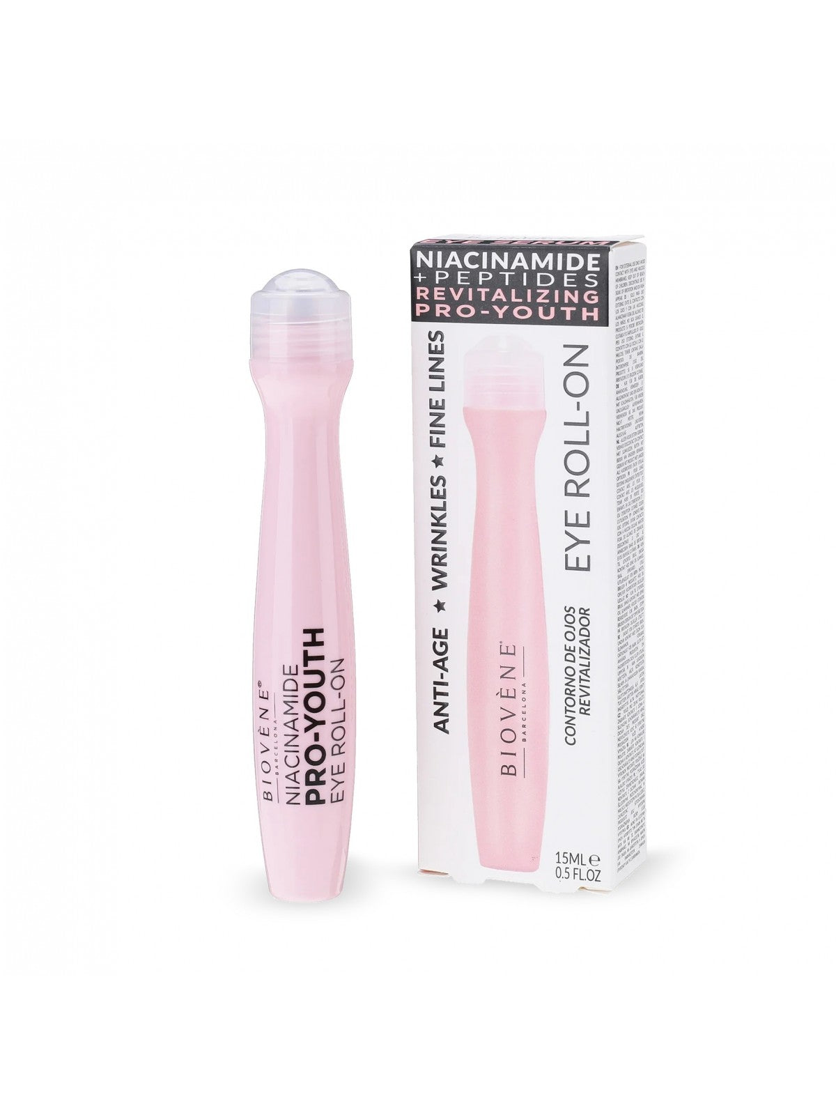 Biovene, Niacinamide, Anti-aging, Ögon roll-on, 15 ml