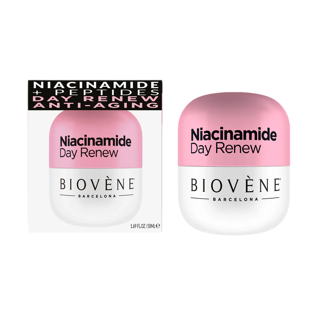 Biovene, Niacinamide, Anti-aging, Grädde, För ansiktet, 50 ml