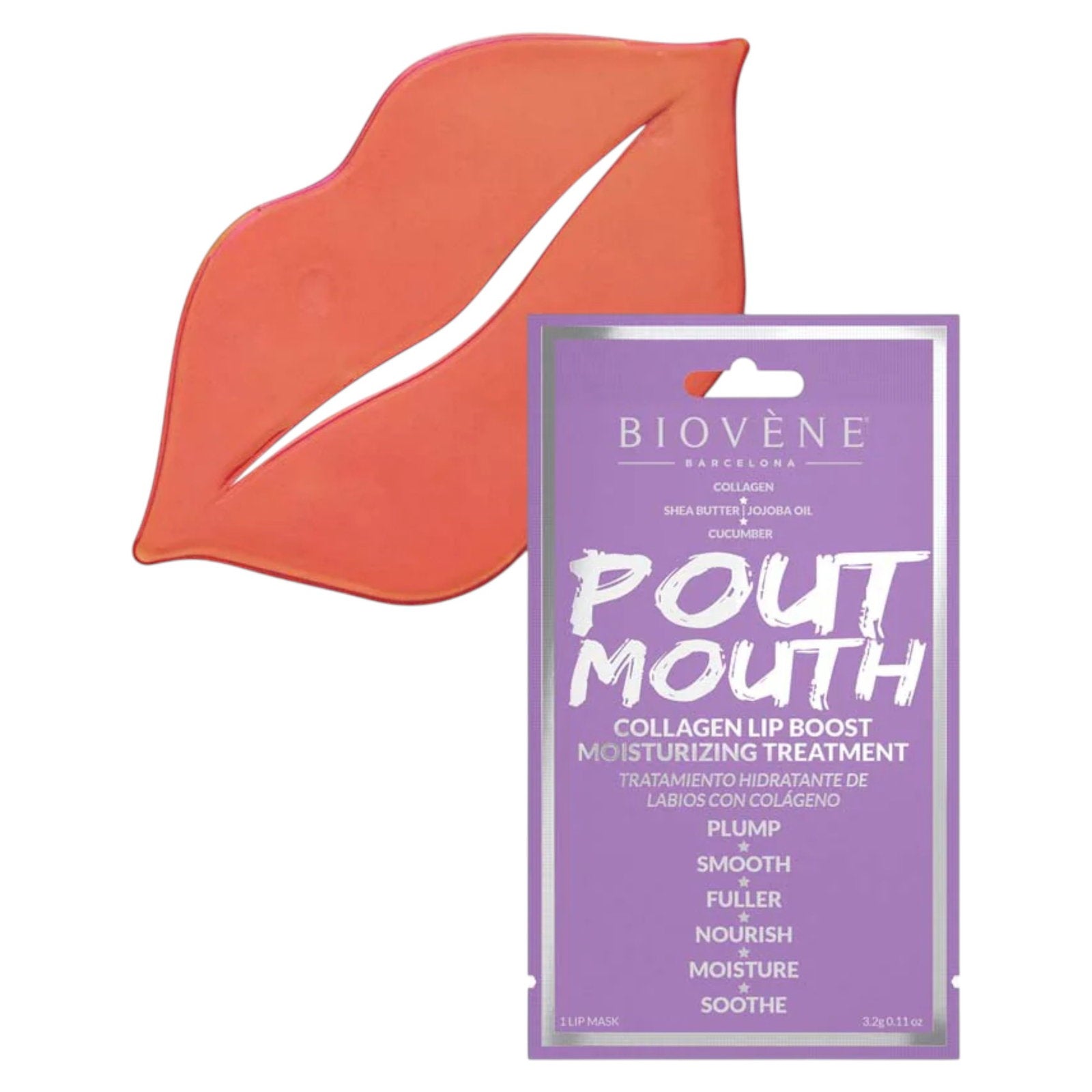 Biovene, Pout Mouth, Återfuktande, Läppmask, 10 g