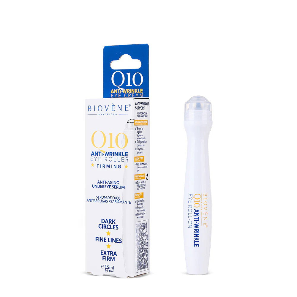 Biovene, Q10 Anti-Wrinkle, Anti-aging, Ögon roll-on, 15 ml