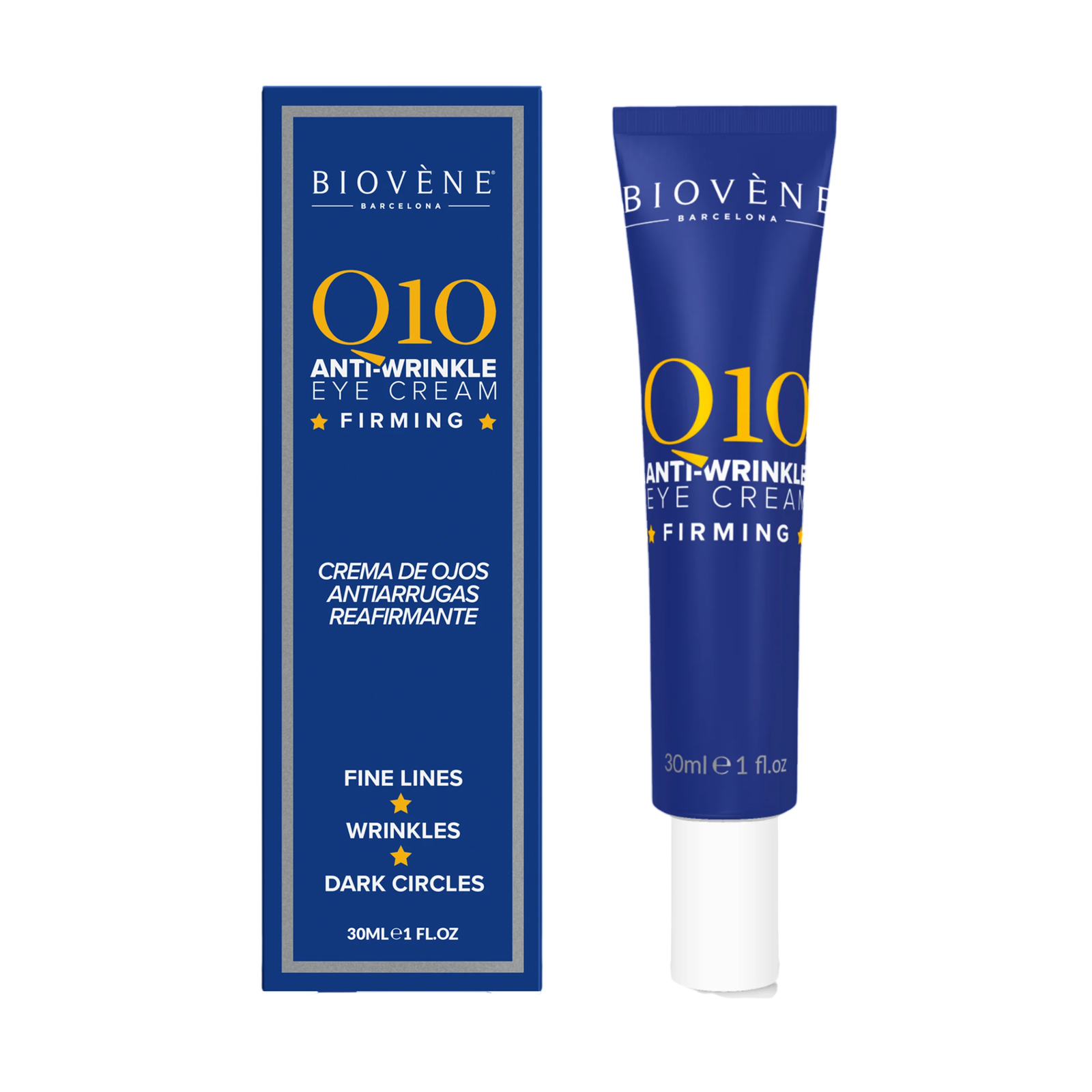 Biovene, Q10 Anti-Wrinkle, Uppstramning, Ögonkräm, 30 ml