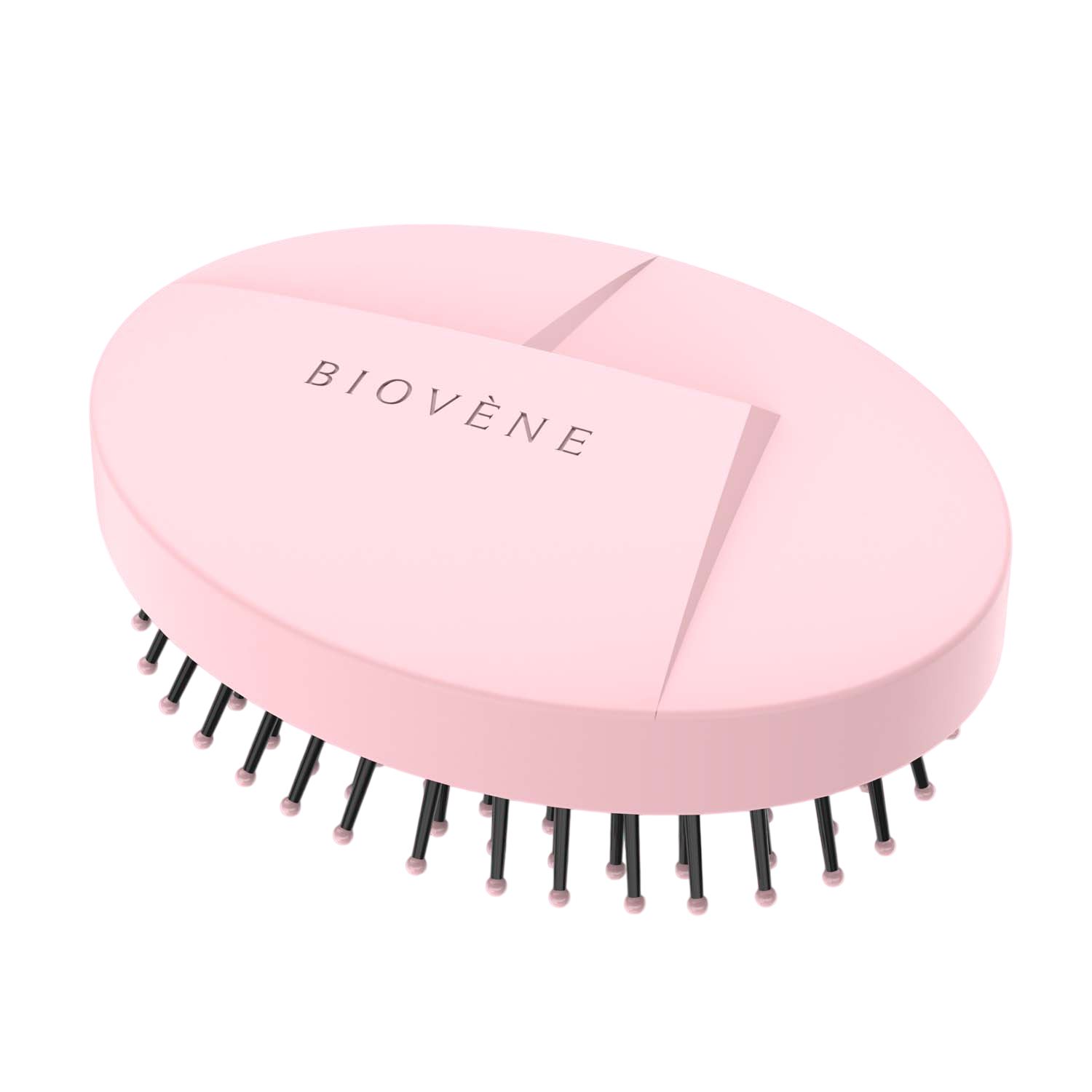 Biovene, The Conscious, Compact, Hårborste, Ice Pink, Uppnystar
