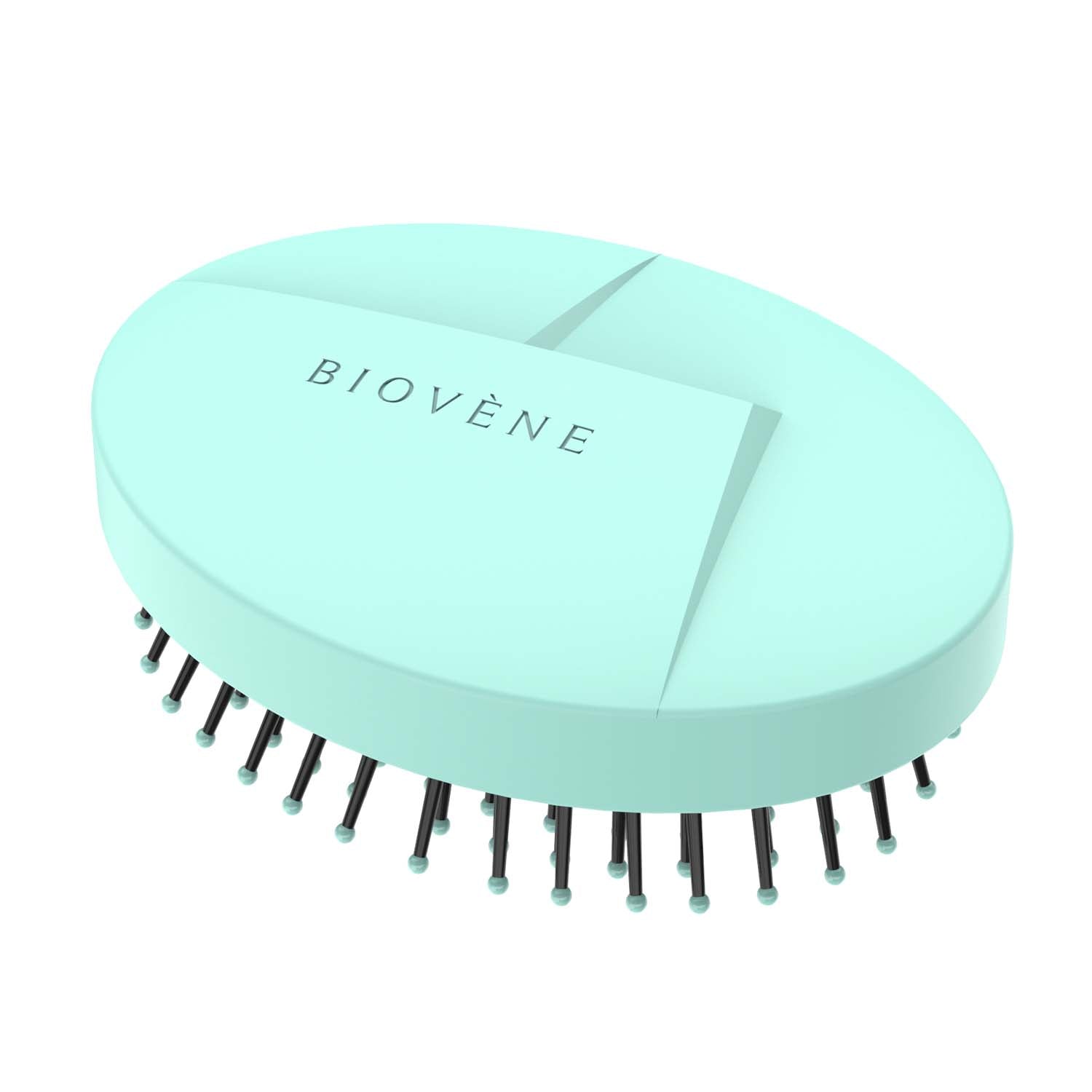 Biovene, The Conscious, Compact, Hårborste, Mint Green, Reda ut