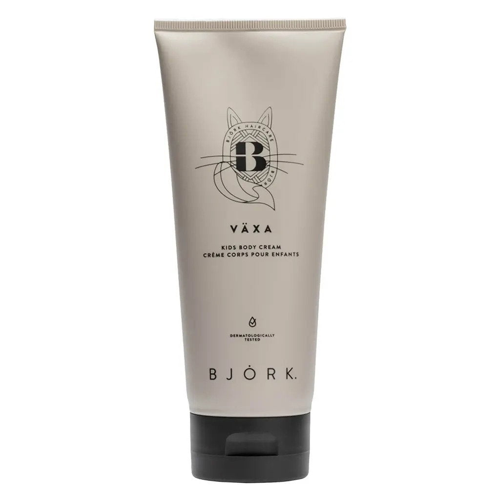 Bjork, Vaxa Kids, Lugnande, Kroppskräm, 200 ml