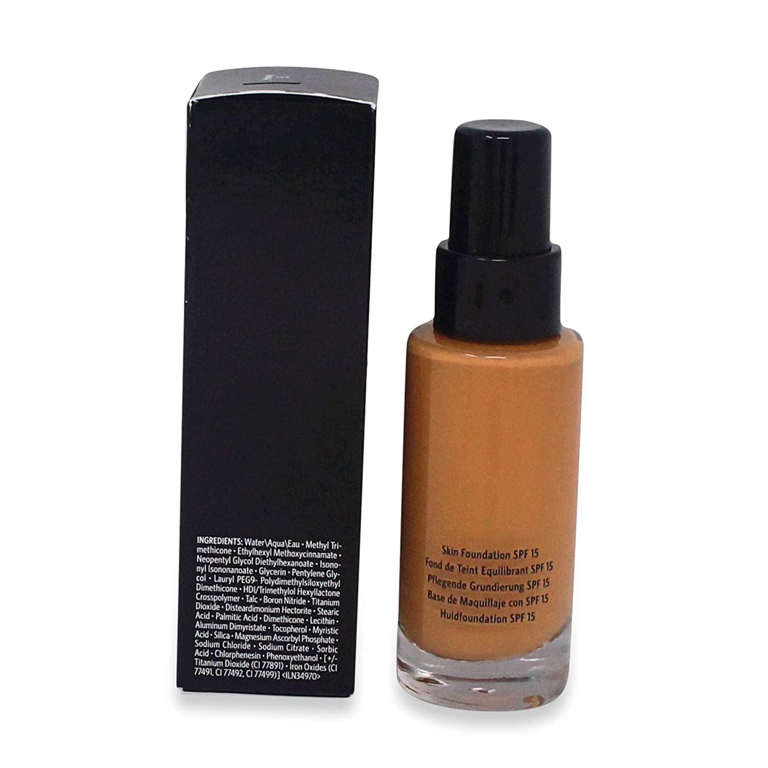 Bobbi Brown, Skin, Glycerin, Long-Wear, Liquid Foundation, 080, Neutral Almond, SPF 15, 30 ml