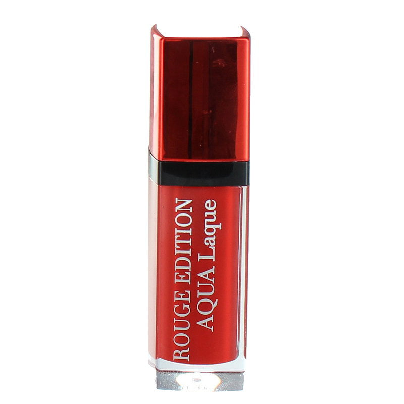 Bourjois, Rouge Edition Aqua Laque, Flytande läppstift, 06, Känner mig Reddy, 7.7 ml