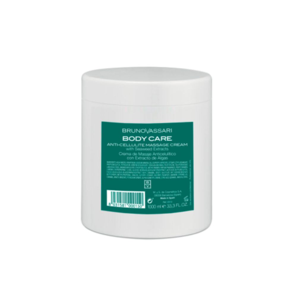 Bruno Vassari, Body Care, Med algekstrakt, Anticellulit, Kroppskräm, 1000 ml