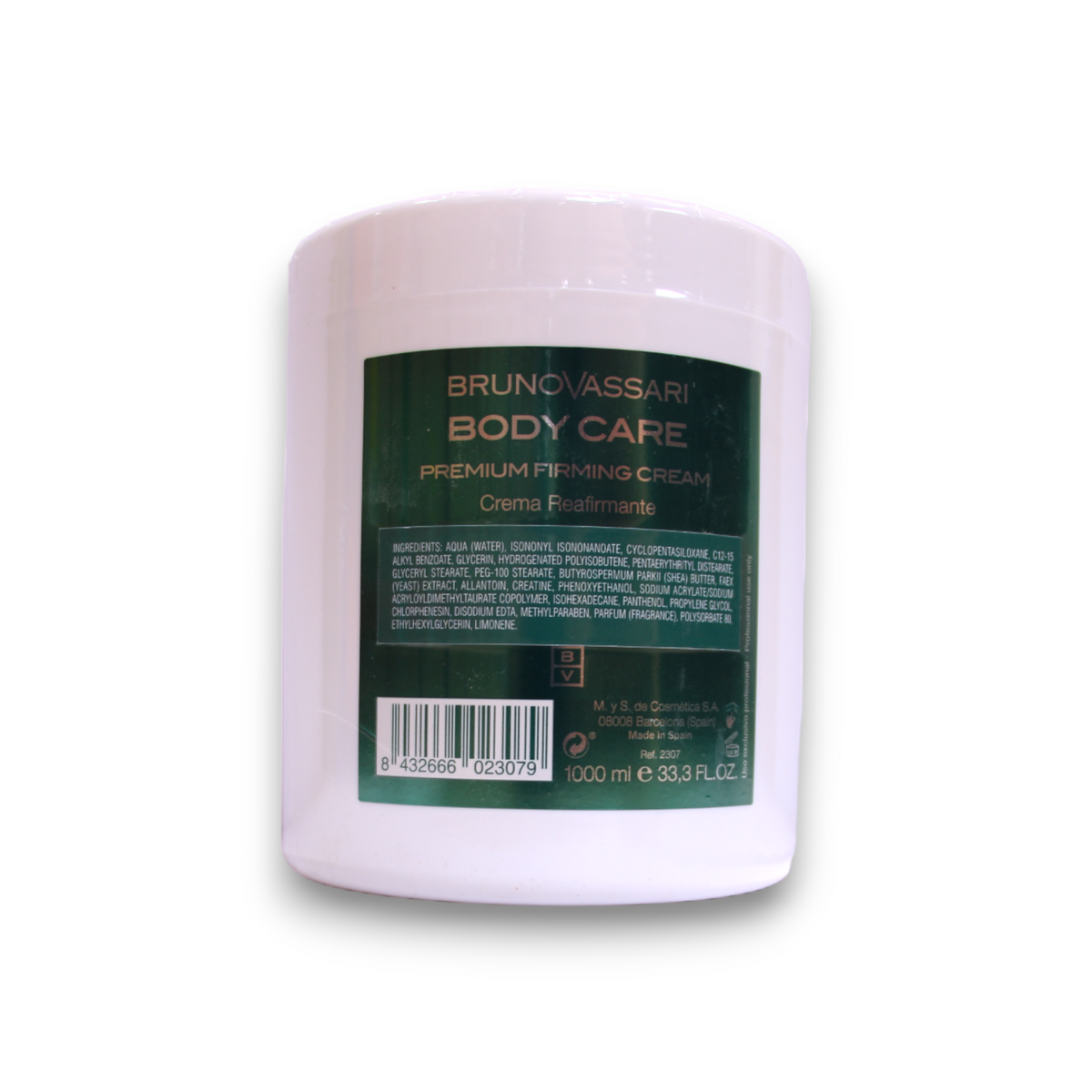 Bruno Vassari, Body Care, Med algekstrakt, Anticellulit, Kroppskräm, 1000 ml