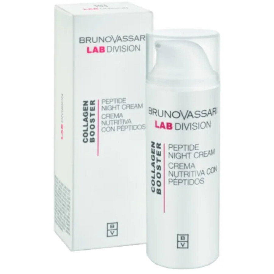 Bruno Vassari, Lab Division, Peptider, Anti-aging, Natt, Grädde, För ansiktet, 50 ml