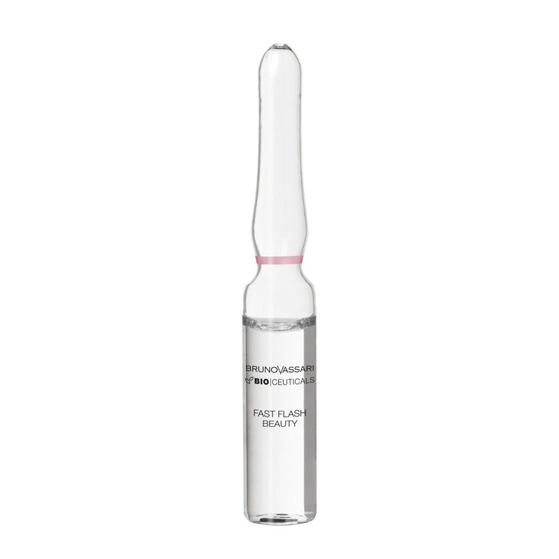 Set, Bruno Vassari, Bio Ceuticals Fast Flash Beauty, DMAE, Anti-aging, Ampullbehandlingsserum, För ansiktet, För kvinnor, 6 st, 2 ml