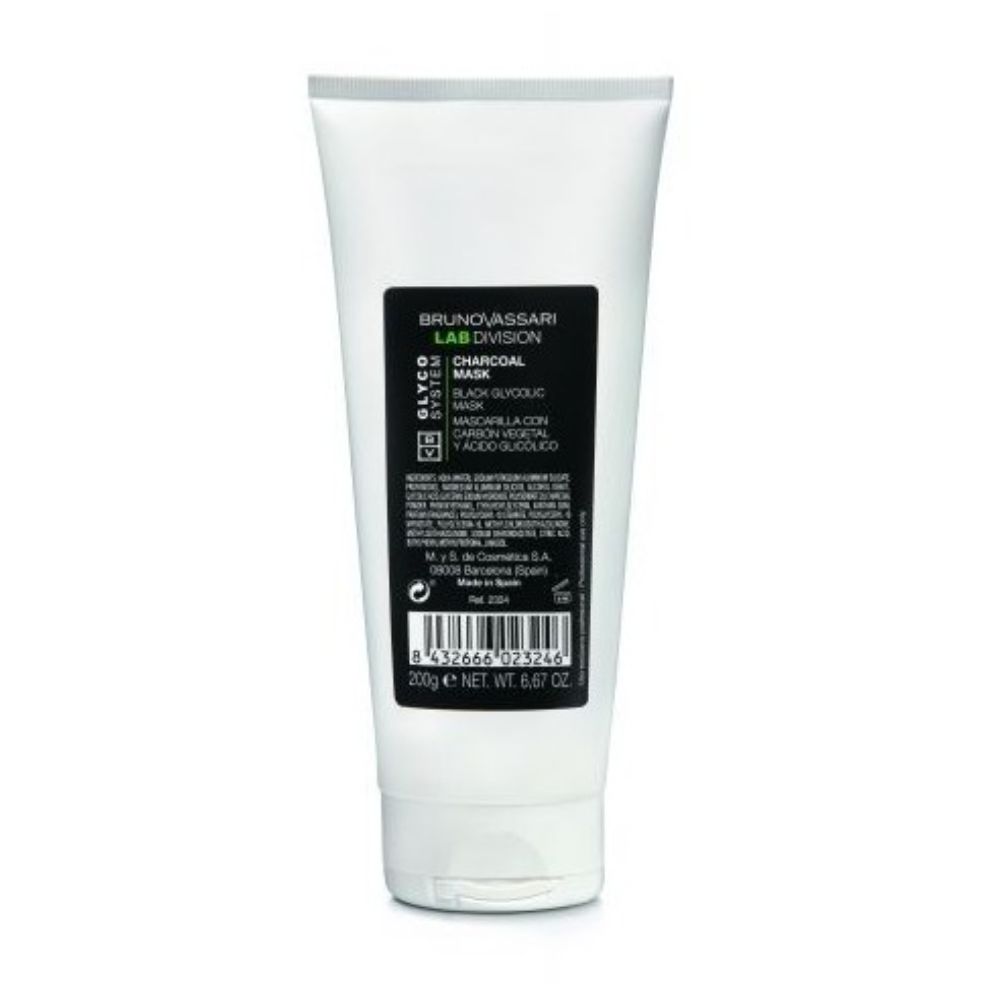 Bruno Vassari, Glyco System, Glykolsyra, Avgiftande, Kräm mask, För ansiktet, 200 g