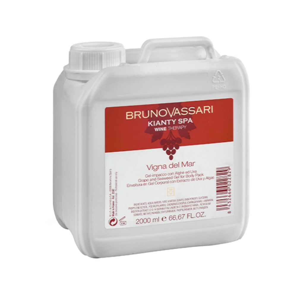 Bruno Vassari, Kianty SPA, Druva, Anticellulit, Kroppsgel, 2000 ml
