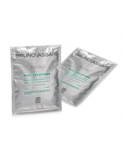 Set, Bruno Vassari, Pure Solutions, Tea tree oilja, Eliminerar orenheter, Peel-Off Mask, För ansiktet, 6 st, 30 g