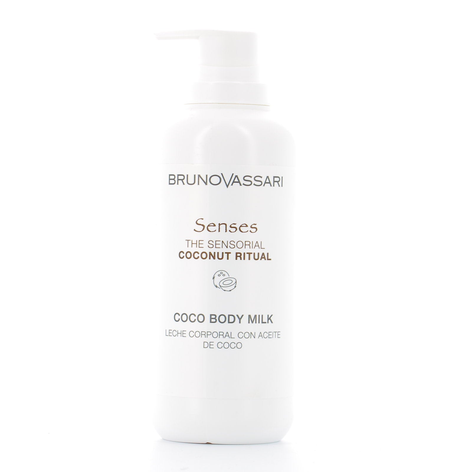 Bruno Vassari, Senses, Kokosolja, Återfuktande, Kroppsmjölk, Morgon & Kväll, 400 ml