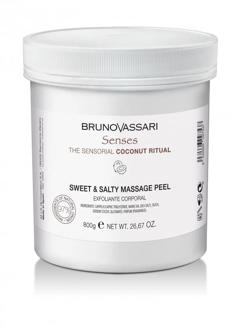 Bruno Vassari, Senses, Kokosolja, Exfolierande gel, 650 ml
