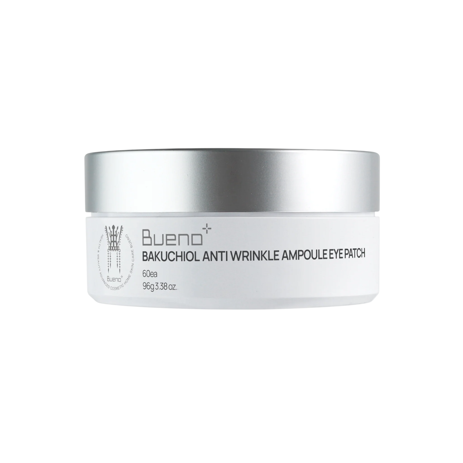 Bueno, Bakuchiol, Hydrating & Firming & Brightening & Anti-Wrinkle, Dag & Natt, Ögontäckning, 60 st, 96 g