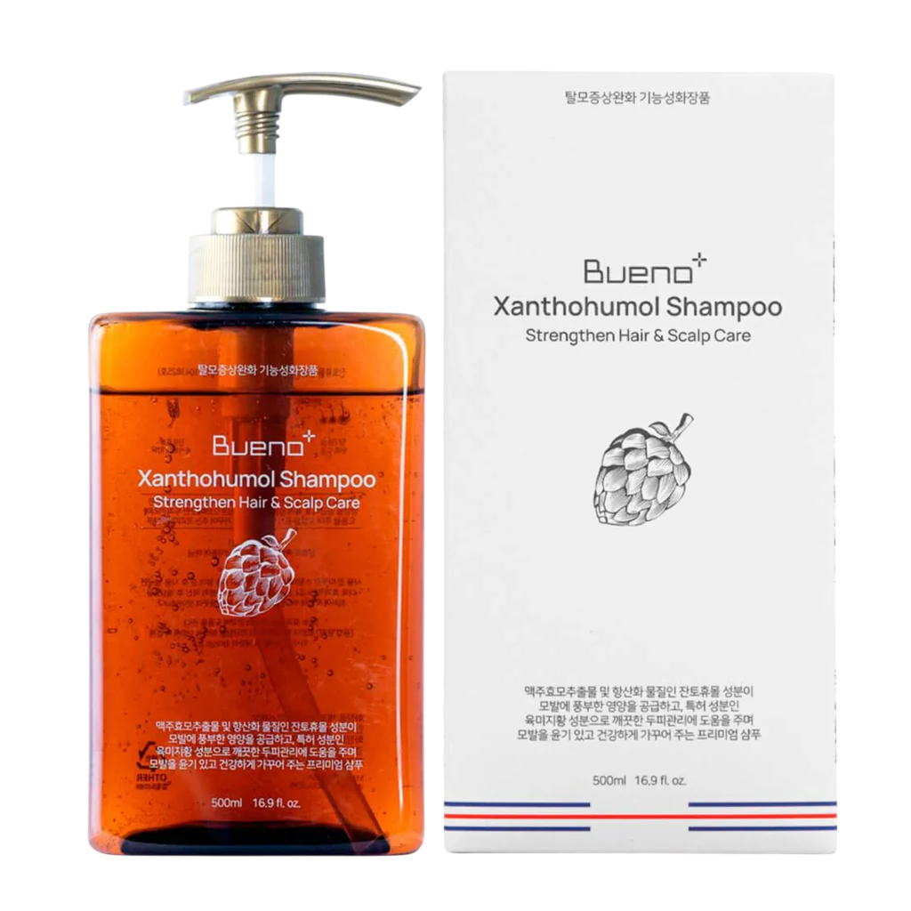 Bueno, Xanthohumol, Hårschampo, Strengthening & Anti-Hair Loss, 500 ml