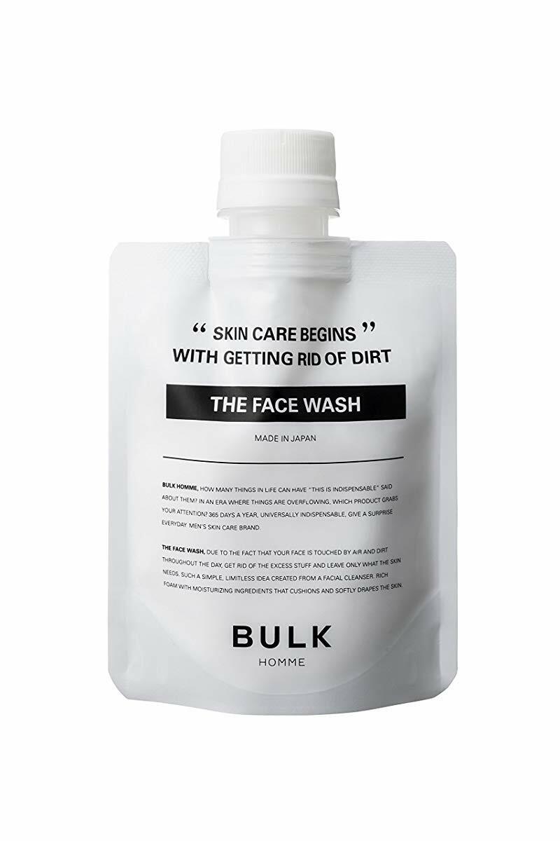 Bulk Homme, The Face Wash, Rengöring och rening, Rengörande skummande kräm, 100 g